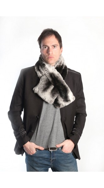 Rex Rabbit Fur Scarf