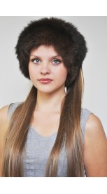 Possum fur headband