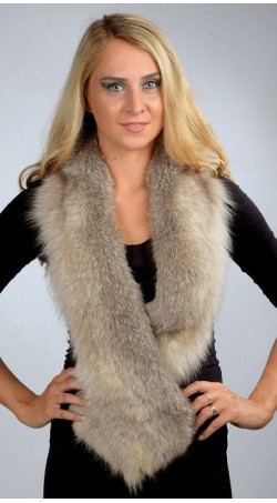 real fur scarves