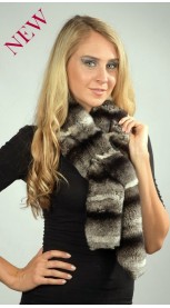 Rex-Chinchilla Fur Scarf