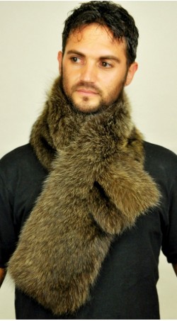 fur scarf 
