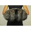 Hand Muff - Silver fox