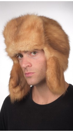 Sable fur hat