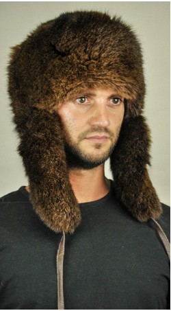 Possum fur hat - ushanka