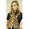 Beaver fur scarf  "Spotted"